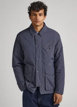 Men Pepe Jeans Nylon Hunting Jacket