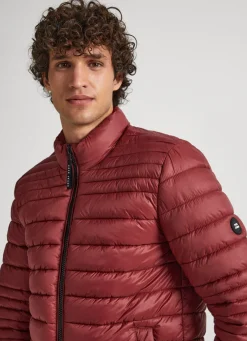 Men Pepe Jeans Nylon Puffer Jacket