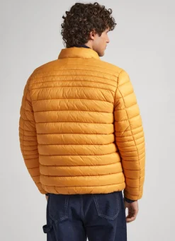 Men Pepe Jeans Nylon Puffer Jacket