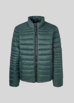 Men Pepe Jeans Nylon Puffer Jacket