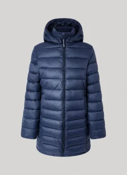 Women Pepe Jeans Nylon Puffer Jacket