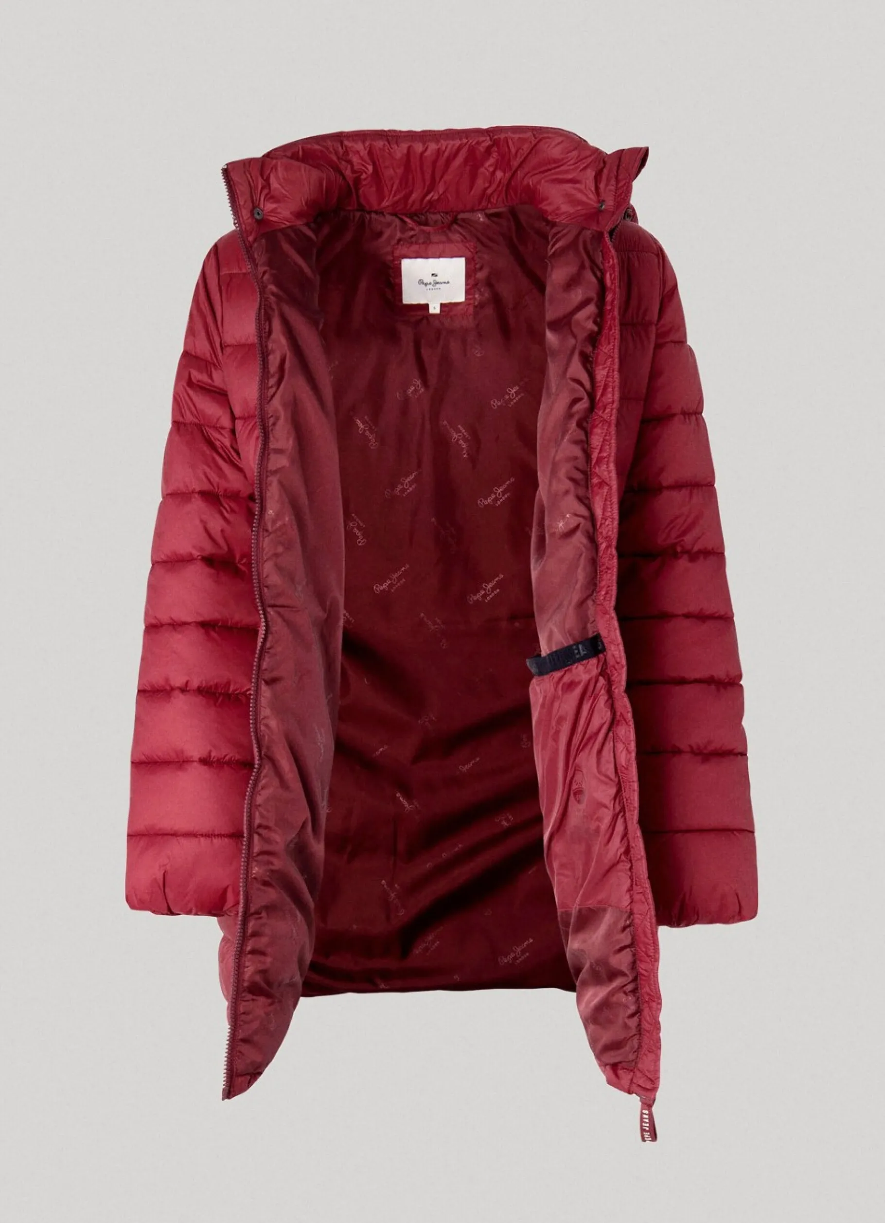 Women Pepe Jeans Nylon Puffer Jacket