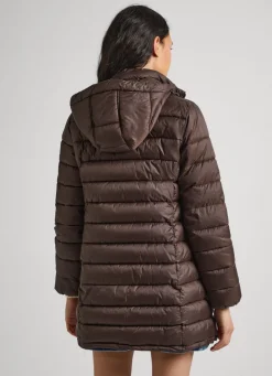 Women Pepe Jeans Nylon Puffer Jacket