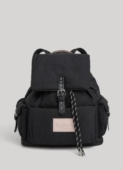Women Pepe Jeans Nylon Travel Backpack
