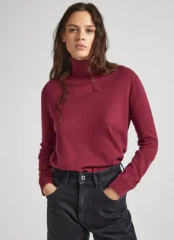 Women Pepe Jeans Openwork Detail Knit