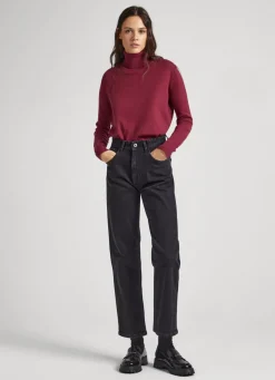 Women Pepe Jeans Openwork Detail Knit