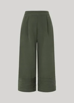 Women Pepe Jeans Openwork Palazzo Trousers