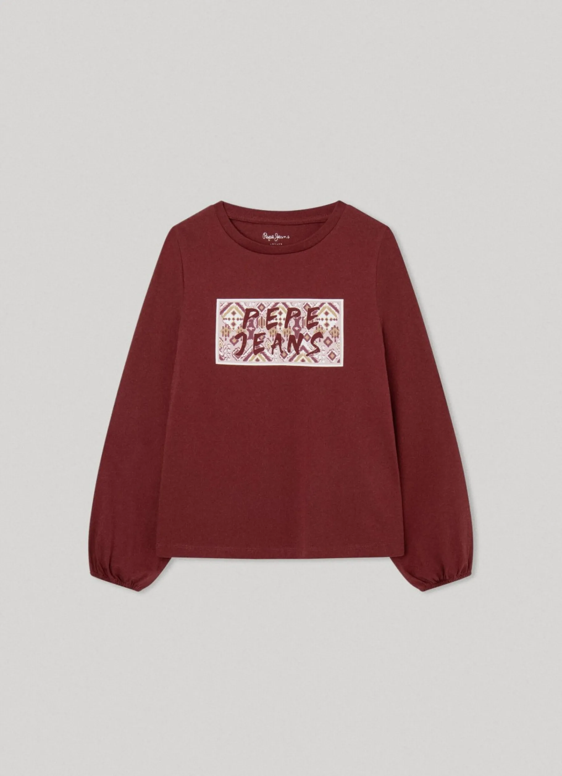 Girl Pepe Jeans Ornamental Logo T-Shirt