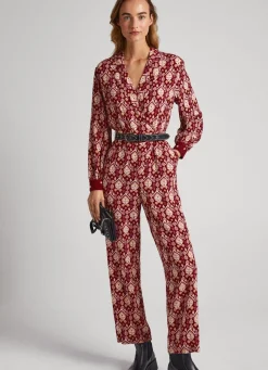 Women Pepe Jeans Ornamental Print Jumpsuit