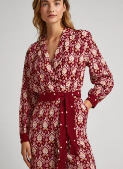 Women Pepe Jeans Ornamental Print Jumpsuit