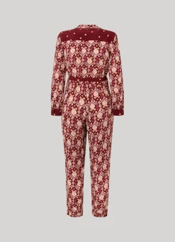 Women Pepe Jeans Ornamental Print Jumpsuit