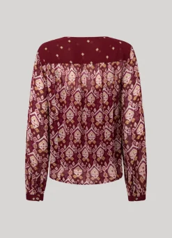 Women Pepe Jeans Ornamental Print Shirt