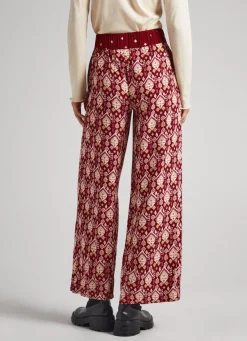 Women Pepe Jeans Ornamental Pyjama Trousers