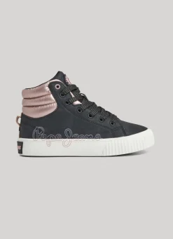 Girl Pepe Jeans Ottis Padded Platform Trainers