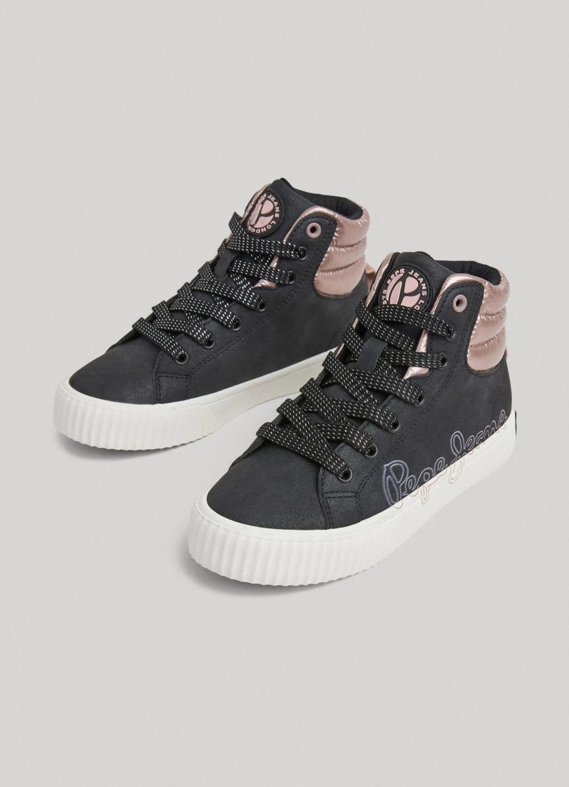 Girl Pepe Jeans Ottis Padded Platform Trainers