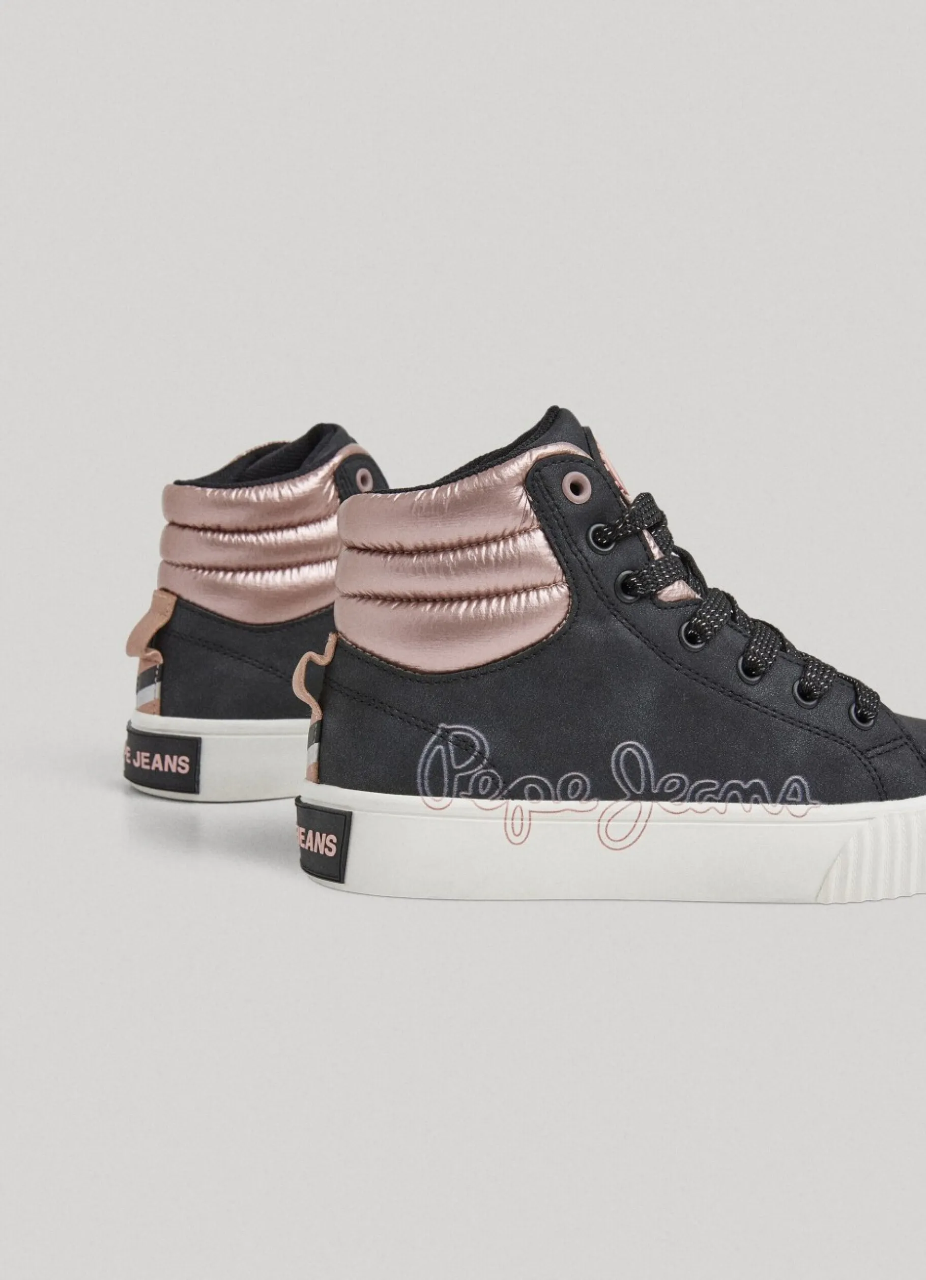 Girl Pepe Jeans Ottis Padded Platform Trainers