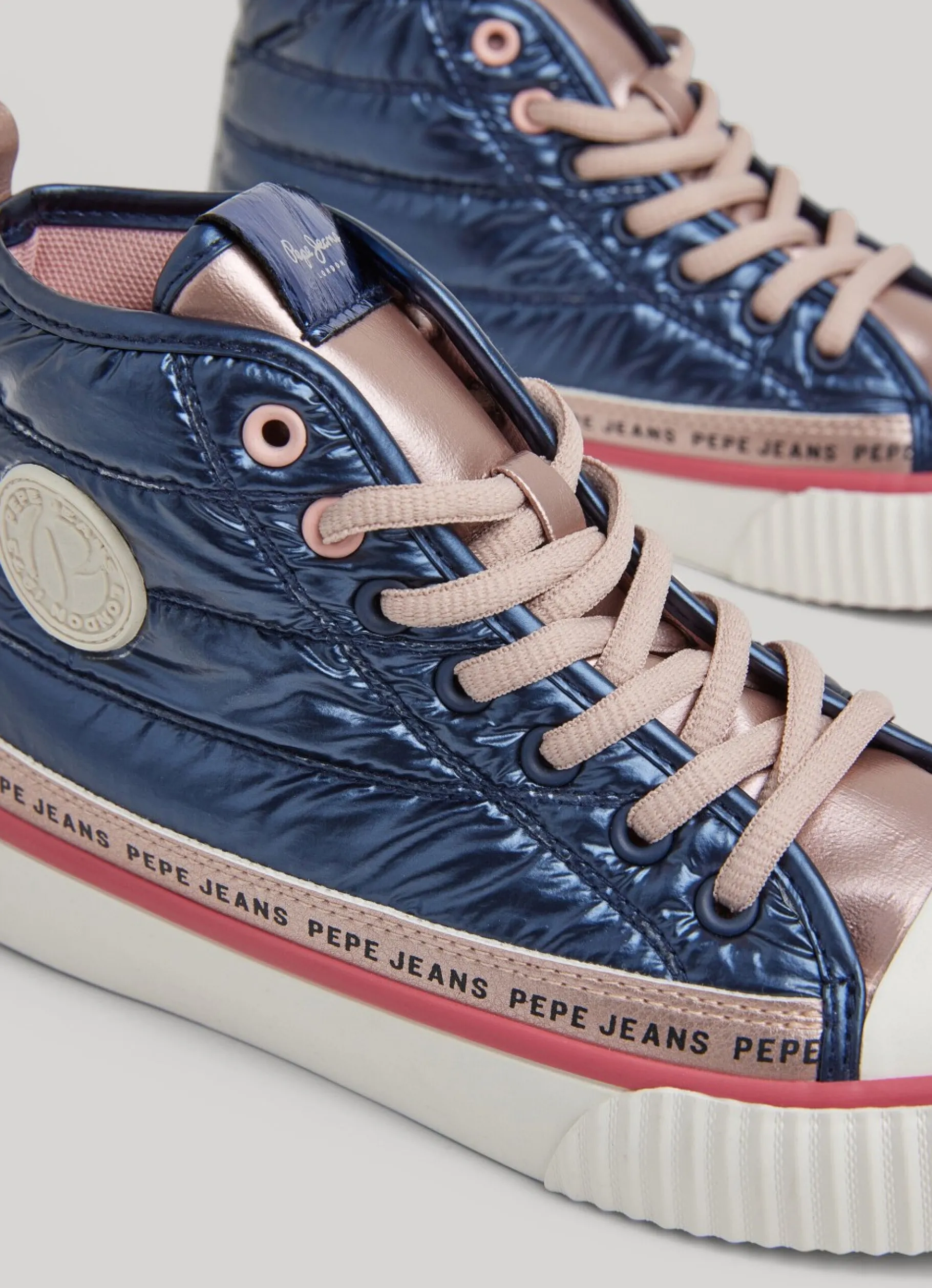 Girl Pepe Jeans Ottis Pray Platform Trainers