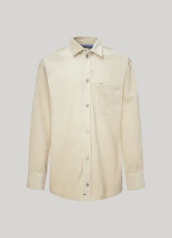 Men Pepe Jeans Oversized Corduroy Shirt