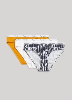 Women Pepe Jeans 3-Pack Classic Knickers