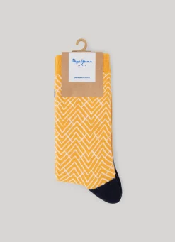 Women Pepe Jeans 3-Pack Geometric Crew Socks