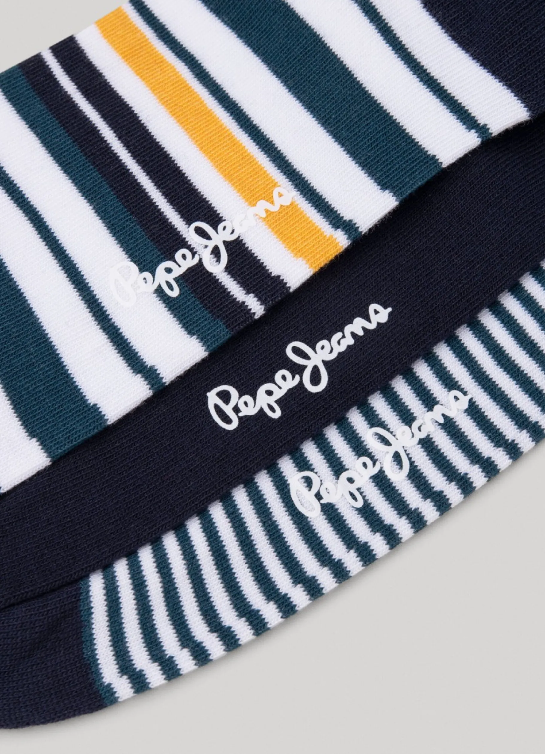 Men Pepe Jeans 3-Pack Mixed Crew Socks