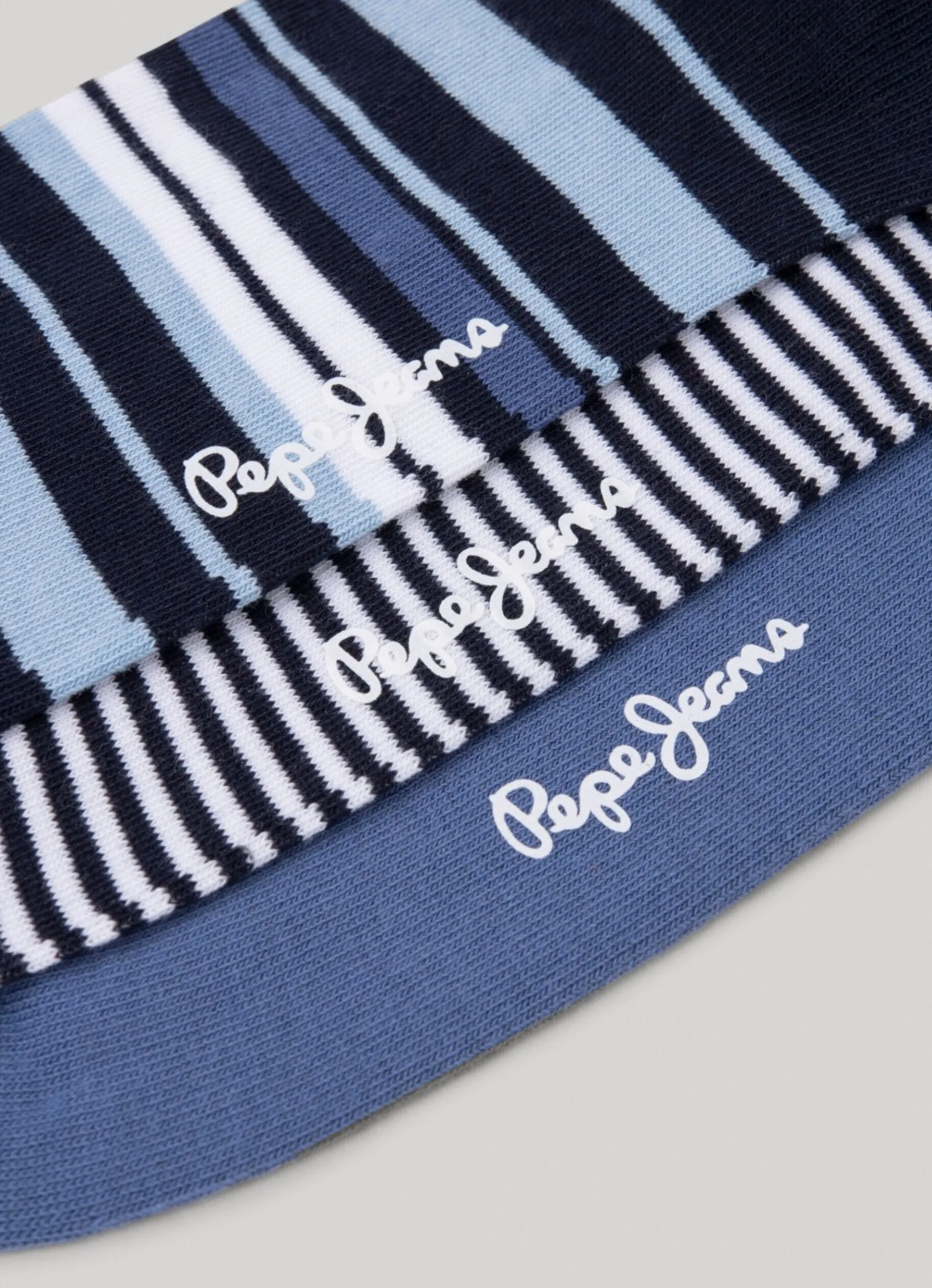 Men Pepe Jeans 3-Pack Mixed Crew Socks
