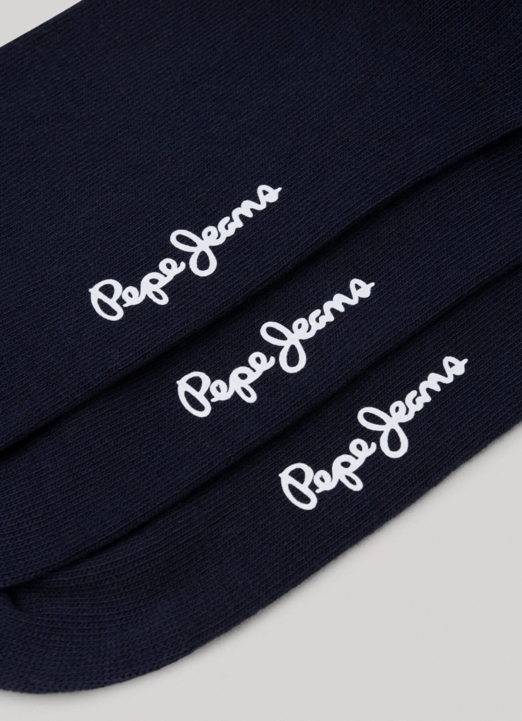 Women Pepe Jeans 3-Pack Plain Crew Socks