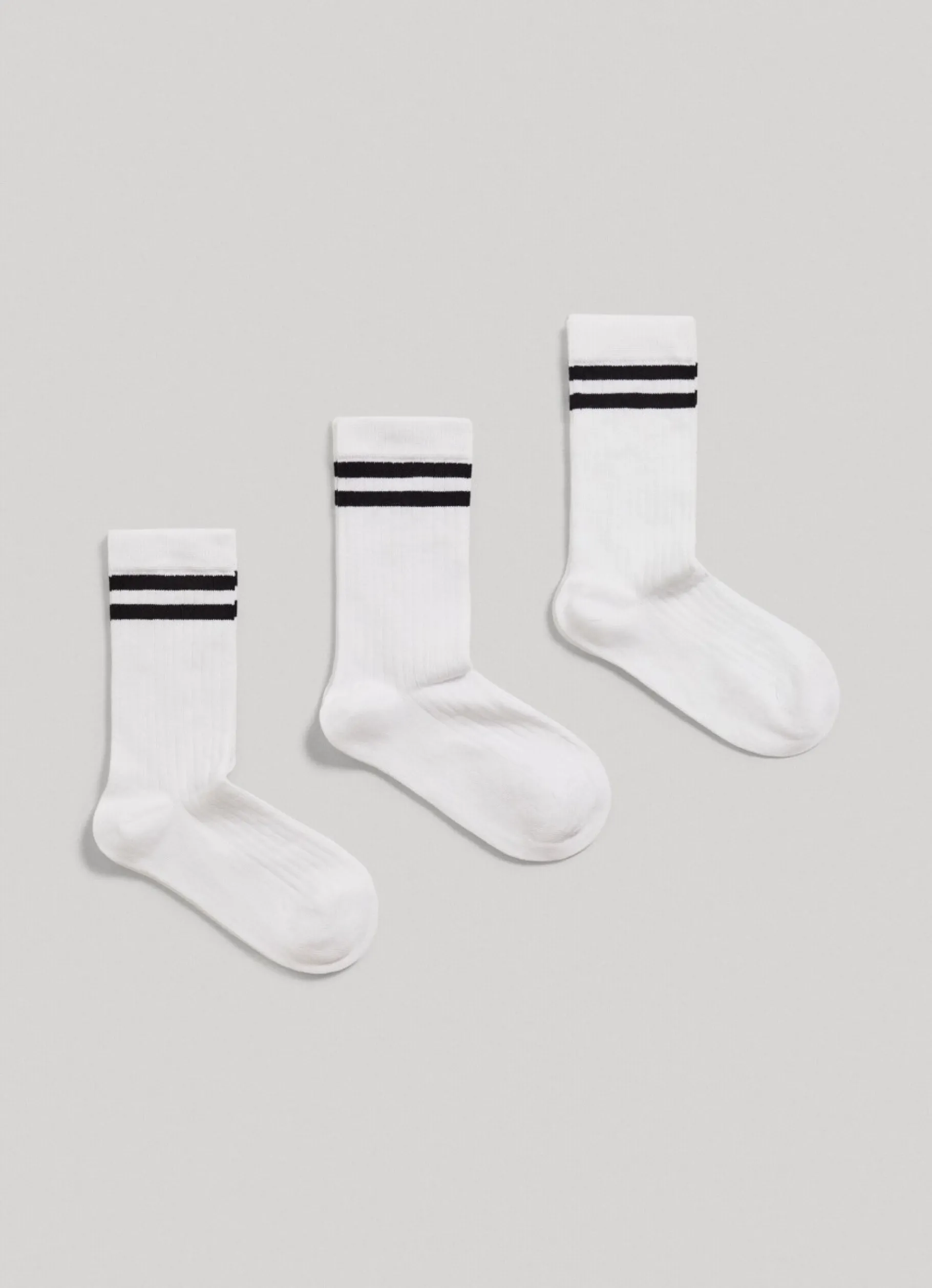 Women Pepe Jeans 3-Pack Ribbed Crew Socks