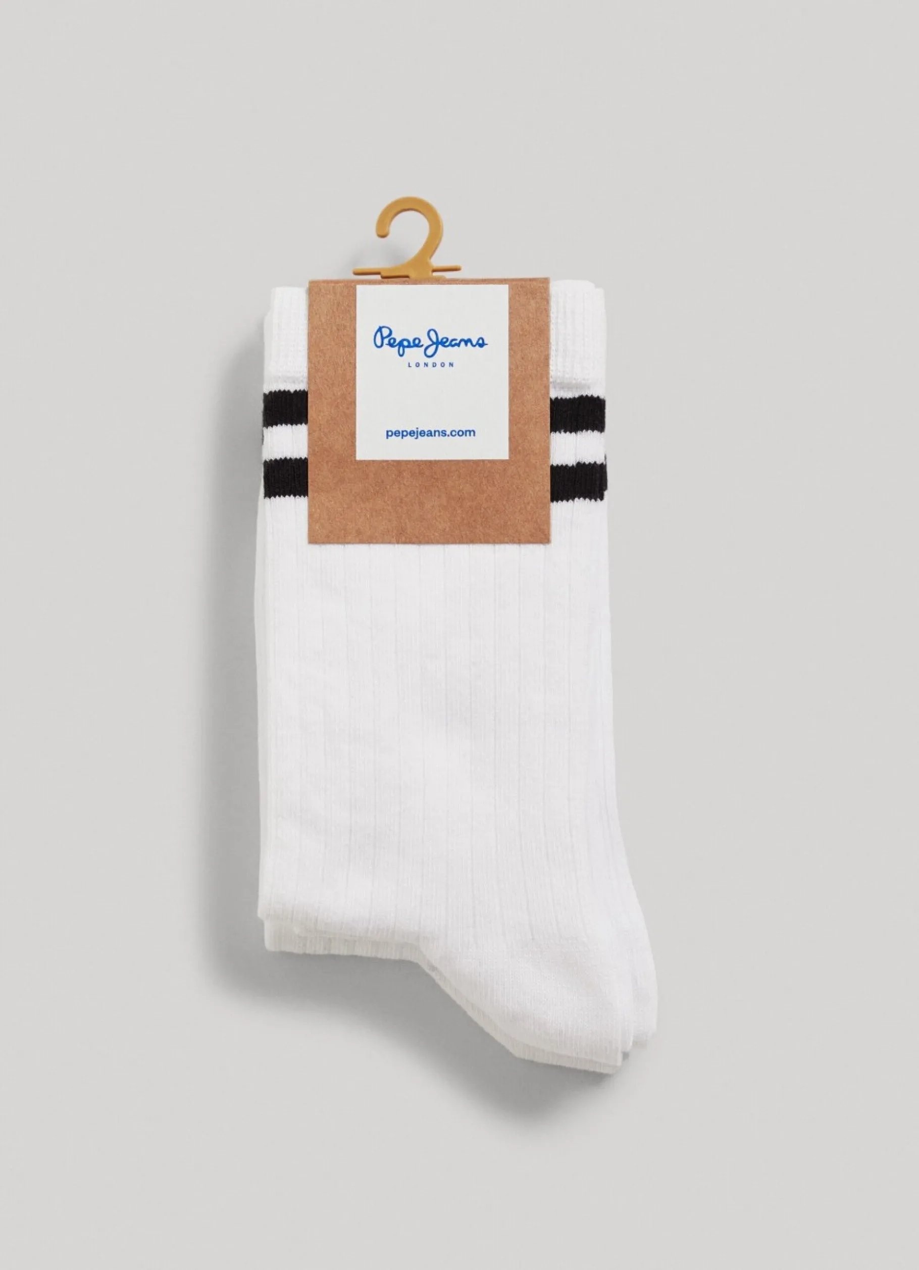 Women Pepe Jeans 3-Pack Ribbed Crew Socks