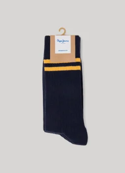 Men Pepe Jeans 3-Pack Ribbed Socks