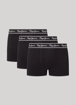 Men Pepe Jeans 3Pack Stretchy Cotton Boxers