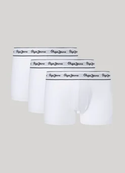 Men Pepe Jeans 3Pack Stretchy Cotton Boxers