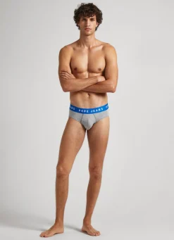 Men Pepe Jeans 2Pack Stretchy Cotton Briefs