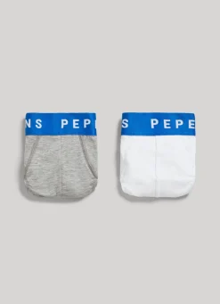 Men Pepe Jeans 2Pack Stretchy Cotton Briefs