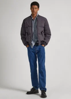 Men Pepe Jeans Padded Bomber Jacket