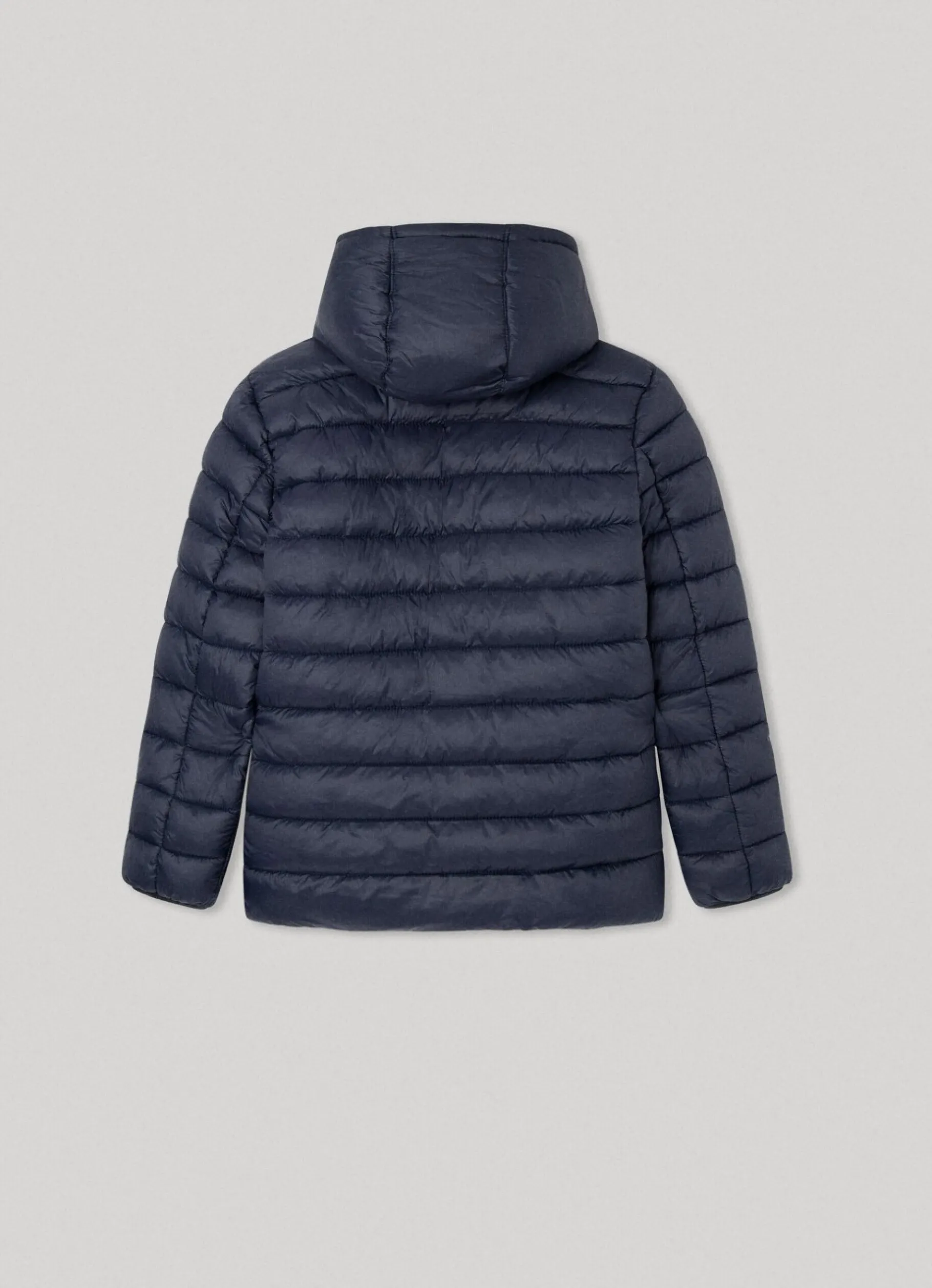 Boy Pepe Jeans Padded Down Jacket With Hood