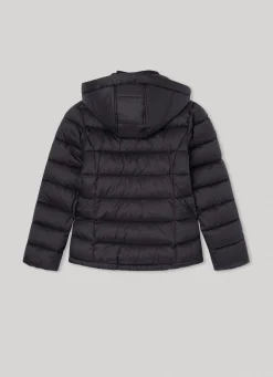 Girl Pepe Jeans Padded Hooded Puffer Jacket