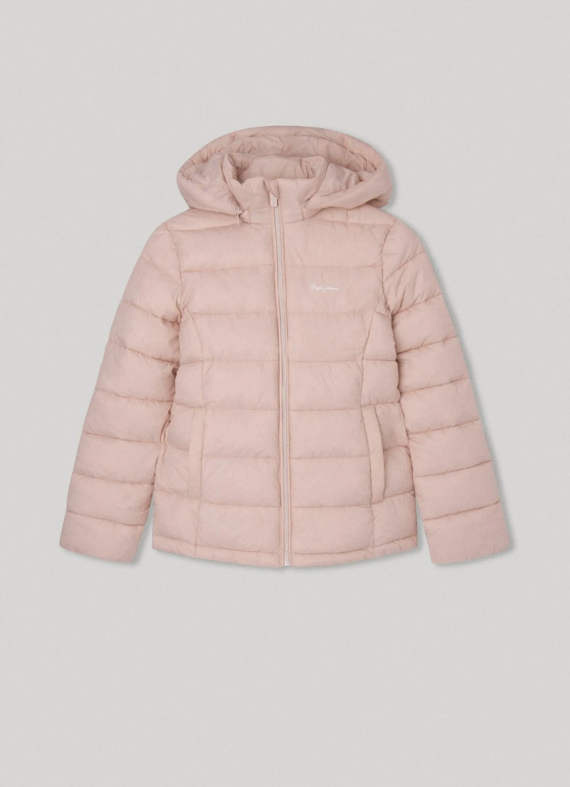 Girl Pepe Jeans Padded Hooded Puffer Jacket