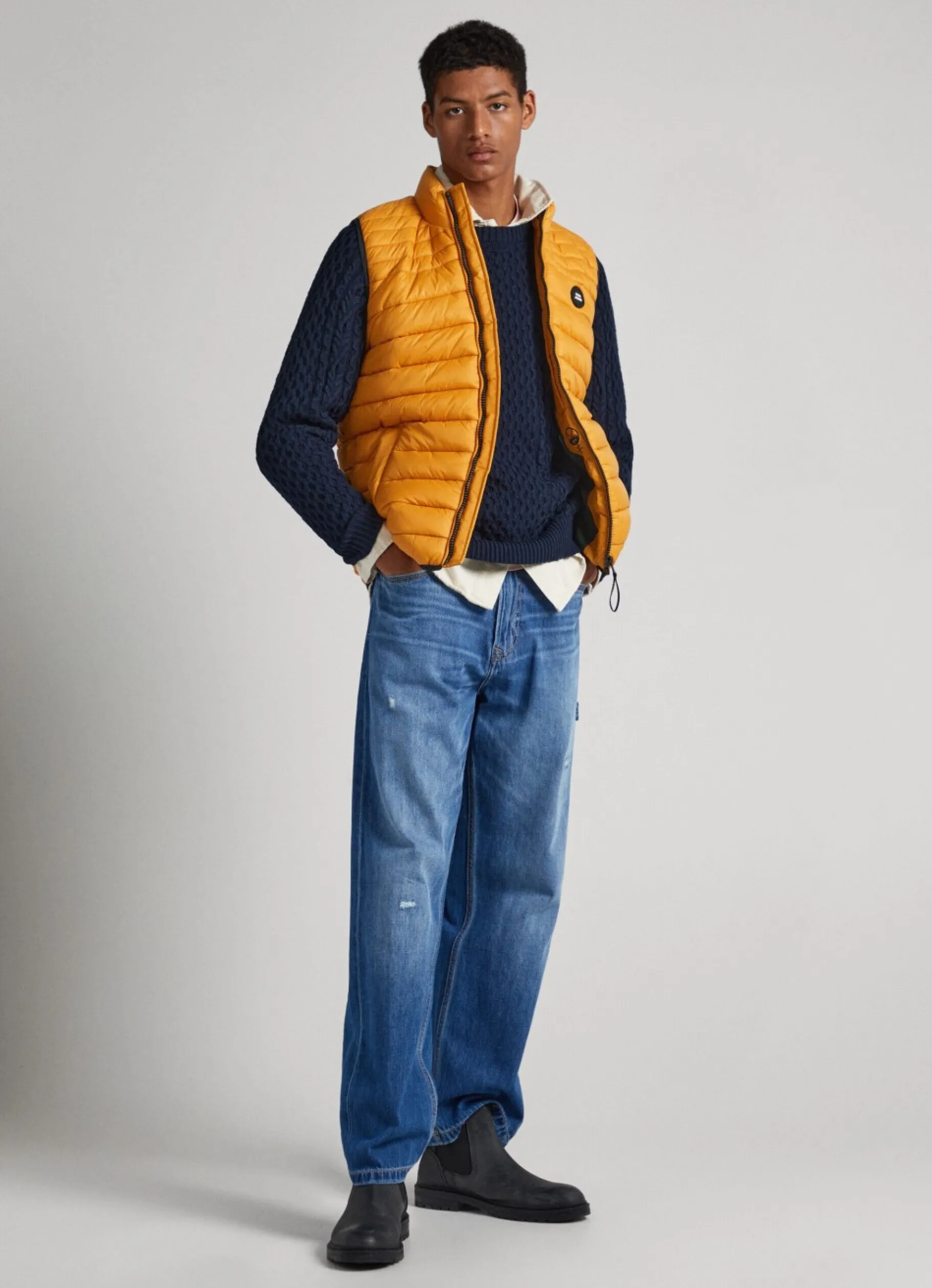 Men Pepe Jeans Padded Vest