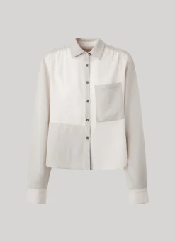 Women Pepe Jeans Patch Effect Shirt