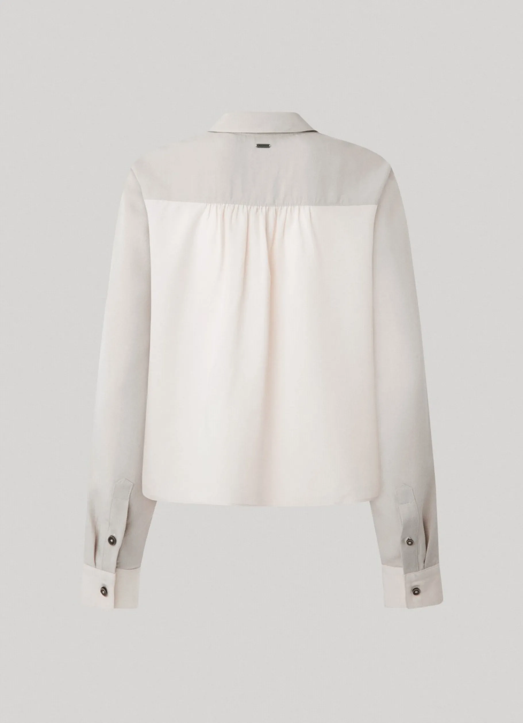 Women Pepe Jeans Patch Effect Shirt