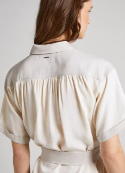 Women Pepe Jeans Patch-Effect Dress