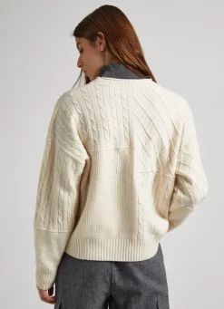 Women Pepe Jeans Patchwork Knit
