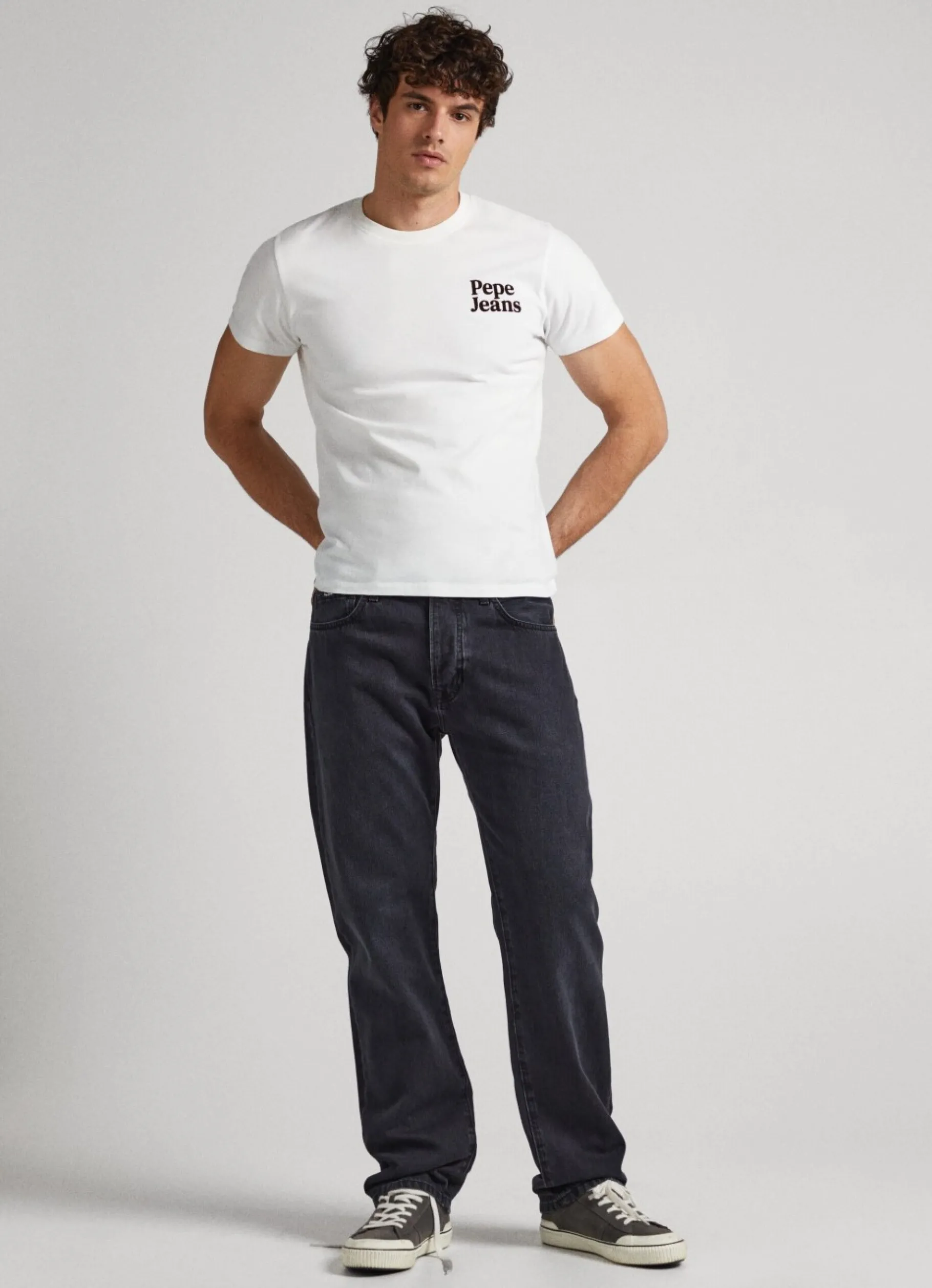 Men Pepe Jeans Penn Relaxed Fit Drop-Rise Jeans