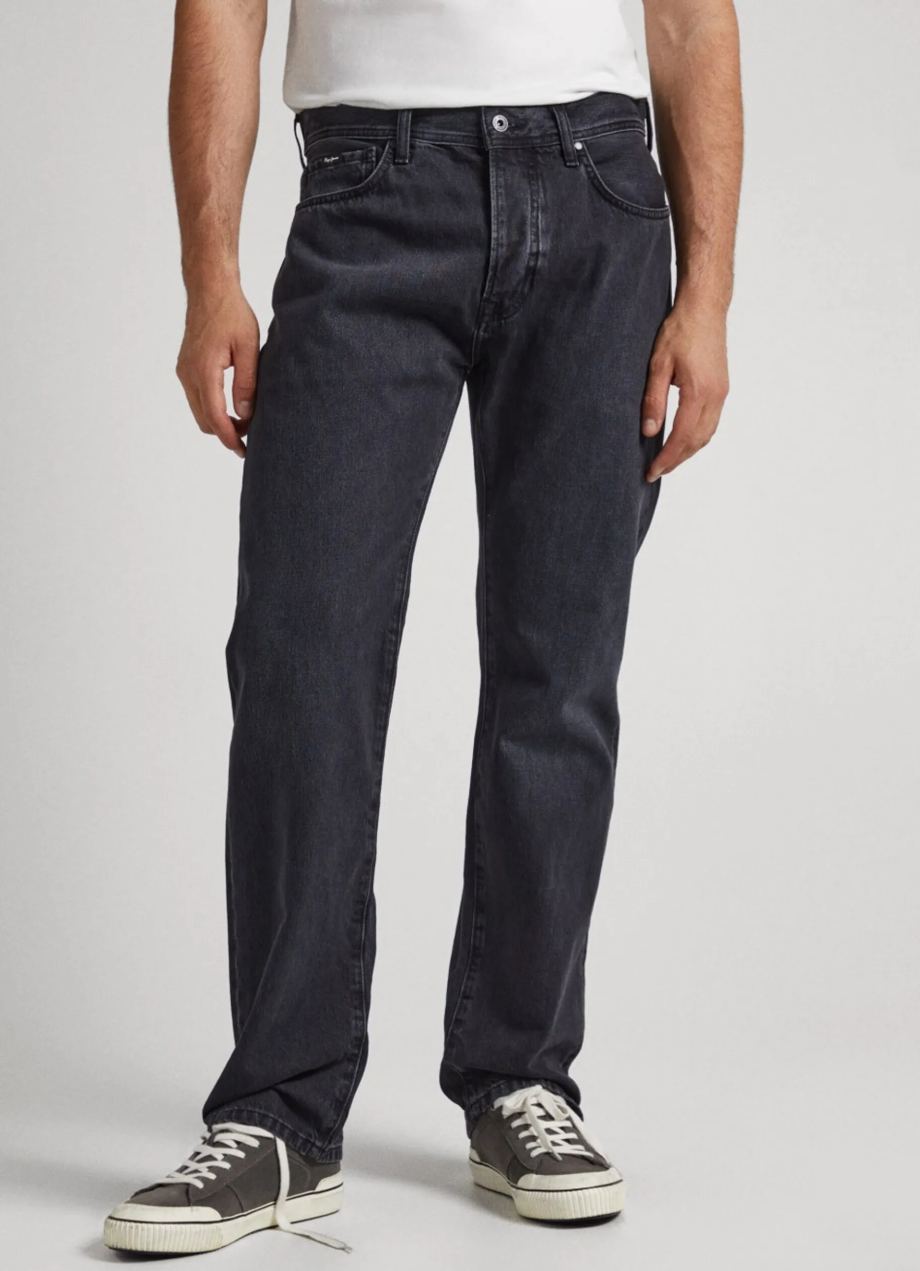Men Pepe Jeans Penn Relaxed Fit Drop-Rise Jeans