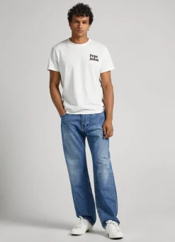 Men Pepe Jeans Penn Relaxed Fit Drop-Rise Jeans