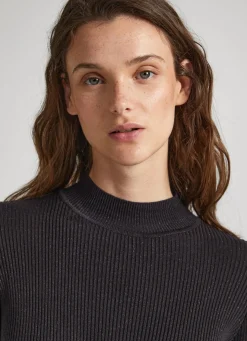 Women Pepe Jeans Perkins Neck Tencel Dress