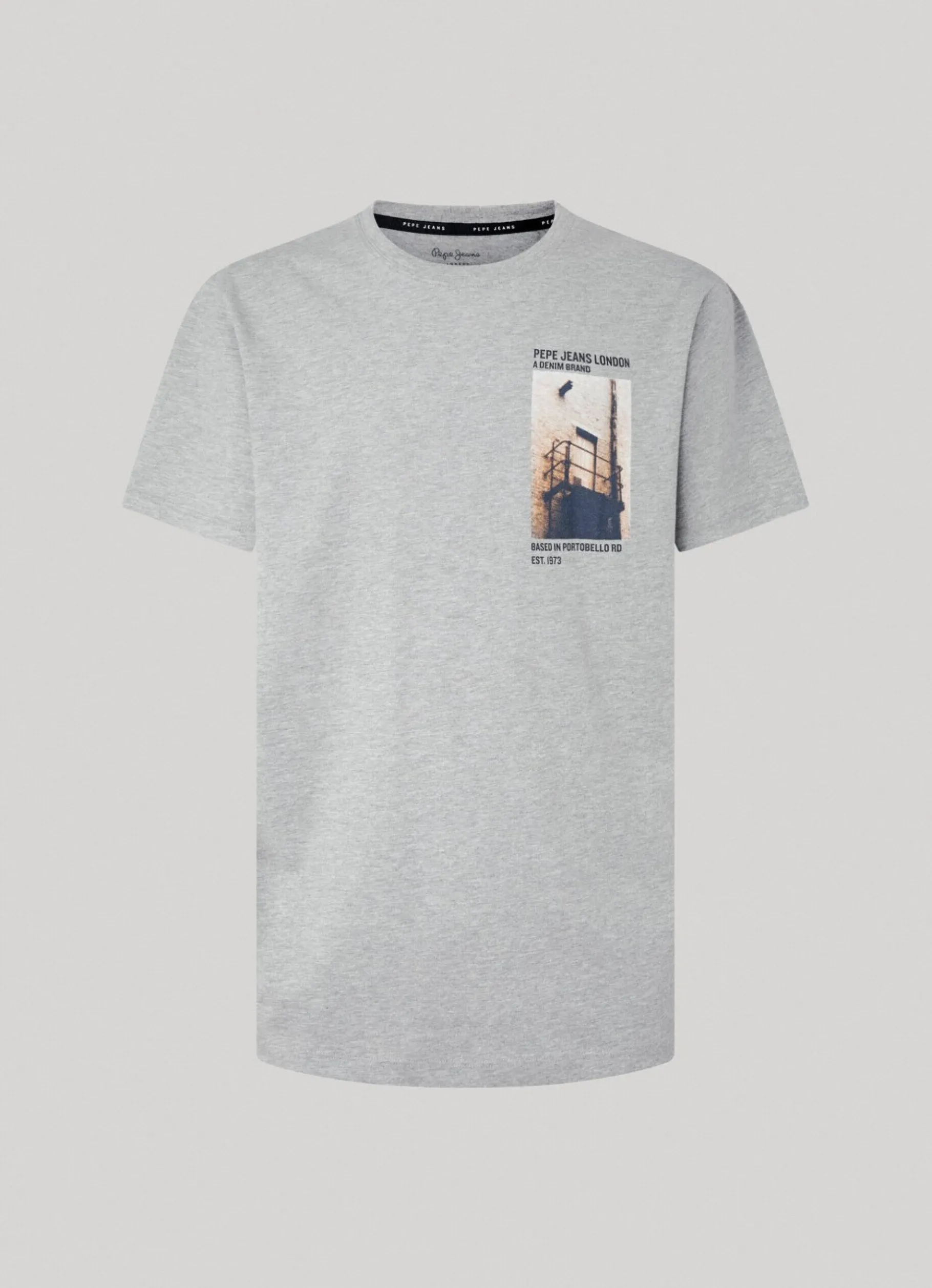 Men Pepe Jeans Photo Print T-Shirt