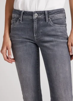 Women Pepe Jeans Piccadilly Slim Fit Mid-Rise Jeans