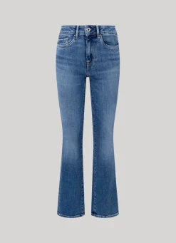 Women Pepe Jeans Piccadilly Slim Fit Mid-Rise Jeans
